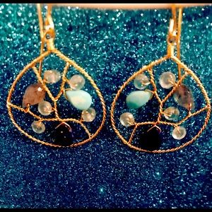Dream catcher earrings 💎💙